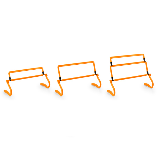 Płotek treningowy składany, regulowana wysokość VTH-COLP O pomarańczowy