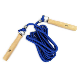 Skakanka bawełniana SMJ sport JR280 - 280 cm niebieska