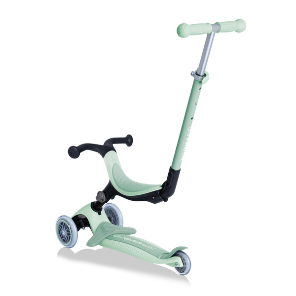 Hulajnoga jeździk rowerek Globber GO-UP Foldable Plus ECOlogic / Pistachio 694-505