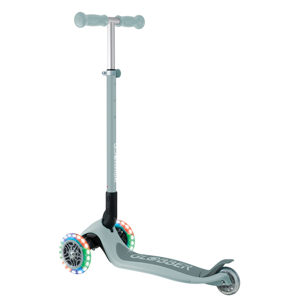 Hulajnoga trójkołowa Globber PRIMO FOLDABLE LIGHTS Sage (432-609-4)