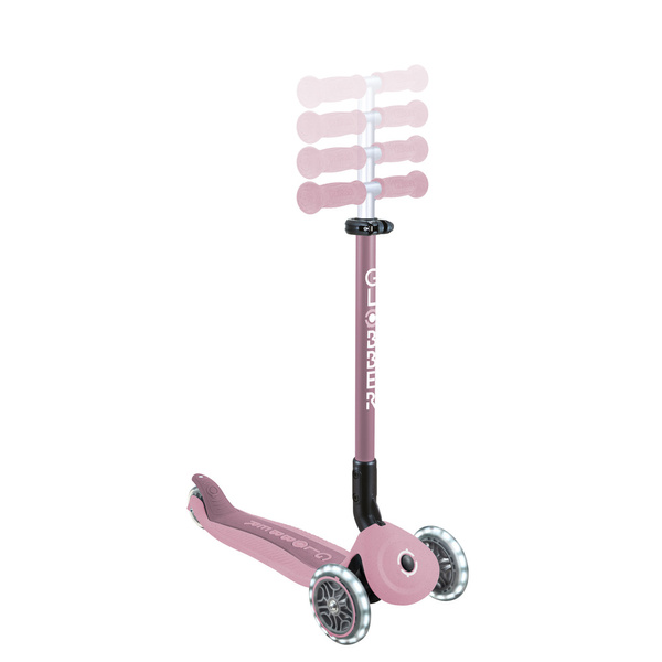 Hulajnoga jeździk rowerek Globber GO-UP Active Lights ECOlogic / Berry 745-510