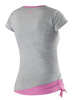 Koszulka tenisowa Head Off court Anica T-shirt 814435 szara