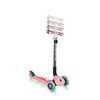 Hulajnoga jeździk rowerek Globber GO-UP Deluxe Fantasy Lights / Pastel Pink - Flowers 647-211