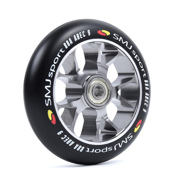 Kółko do hulajnogi wyczynowej 110 x 24 mm felga ALU cool grey