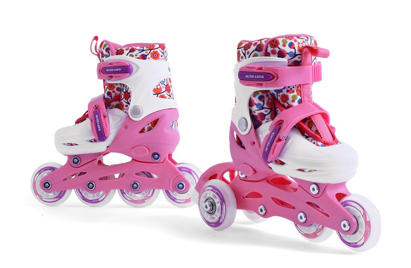 2w1 Wrotko - Łyżworolki Regulowane SMJ BS901P2in1 Owl