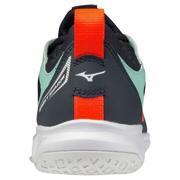 Buty halowe do piłki ręcznej Mizuno Ghost Shadow - zielono-czarne