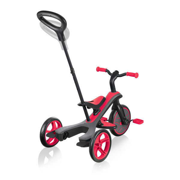 Rowerek 4w1 trójkołowy - biegowy - wózek Globber Explorer Trike / New Red 632-102-3