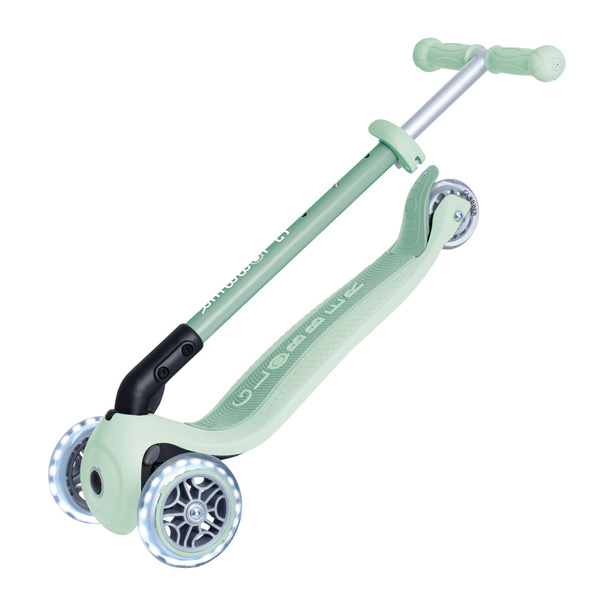 Hulajnoga 3-kołowa Globber Primo Foldable Lights ECOLOGIC Pistachio 696-505