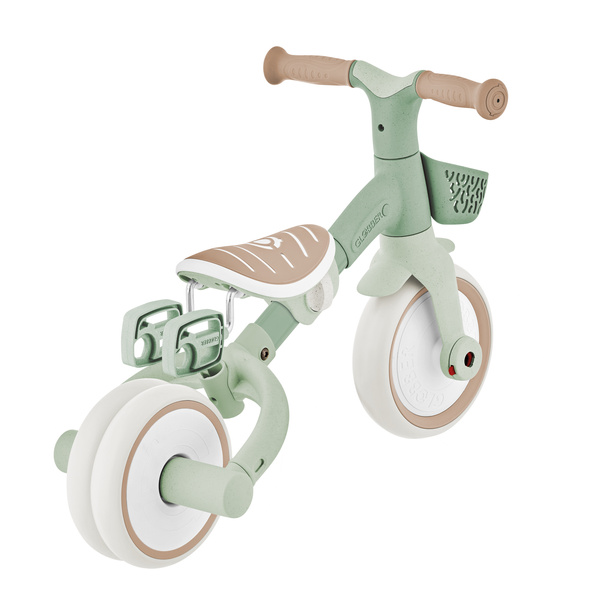 Rowerek Globber Learning Trike 3w1 Plus Ecologic / Pistachio 738-109