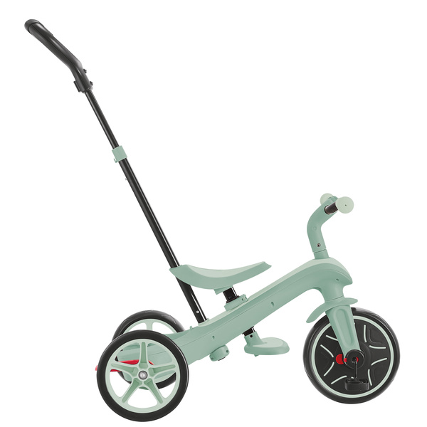 Rowerek 4w1 trójkołowy - biegowy - wózek Globber Explorer Trike 4w1 ECOLOGIC / Pistachio 637-505