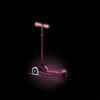 Hulajnoga trójkołowa Globber PRIMO PLUS GLOW LIGHTS - Coral Pink (443-110)