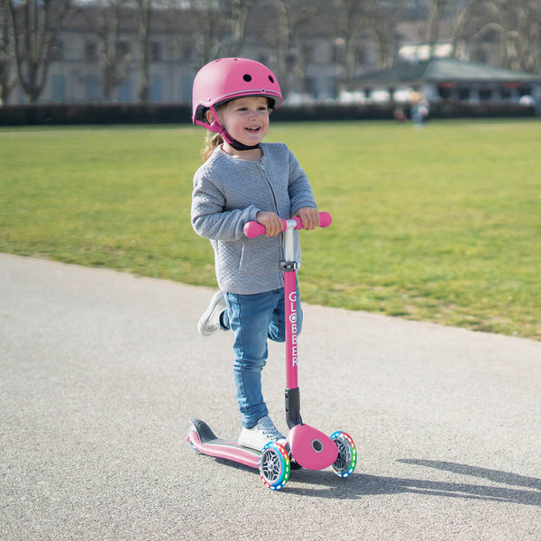 Kółka przednie do hulajnogi GLOBBER 526-009 121mm 2szt. LED