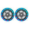 Kółka przednie do hulajnogi GLOBBER 526-009 121mm 2szt. LED