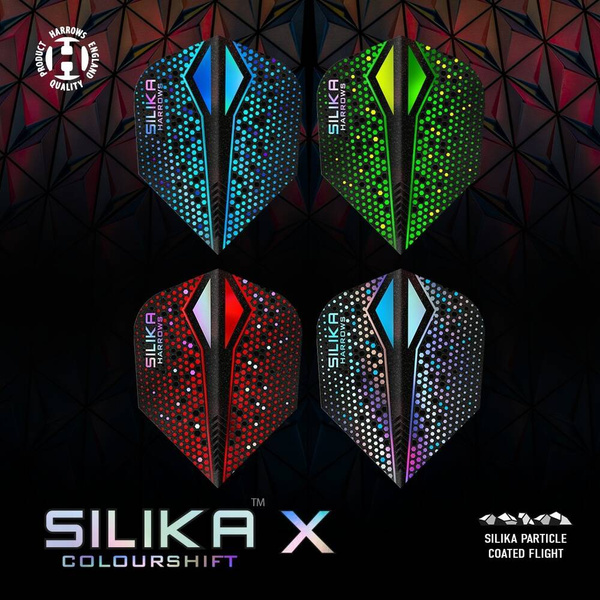 Piórka Harrows SILIKA COLOURSHIFT X