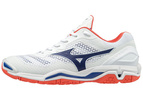 Buty halowe do piłki ręcznej Mizuno Wave Stealth 5, białe