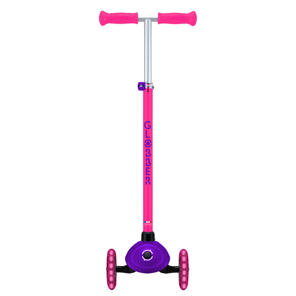 Hulajnoga trójkołowa Globber PRIMO PLUS LIGHTS Neon Pink (442-810-4)