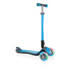 Hulajnoga 3-kołowa Globber Elite Deluxe Lights / Sky Blue 444-401
