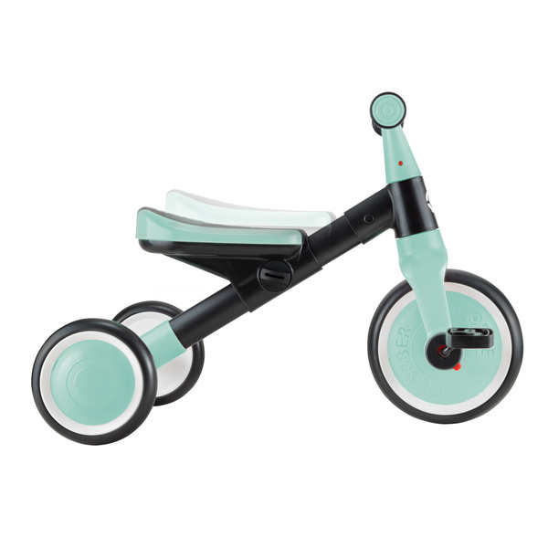 Rowerek 2w1 trójkołowy / biegowy Globber Learning Trike / Mint 735-206