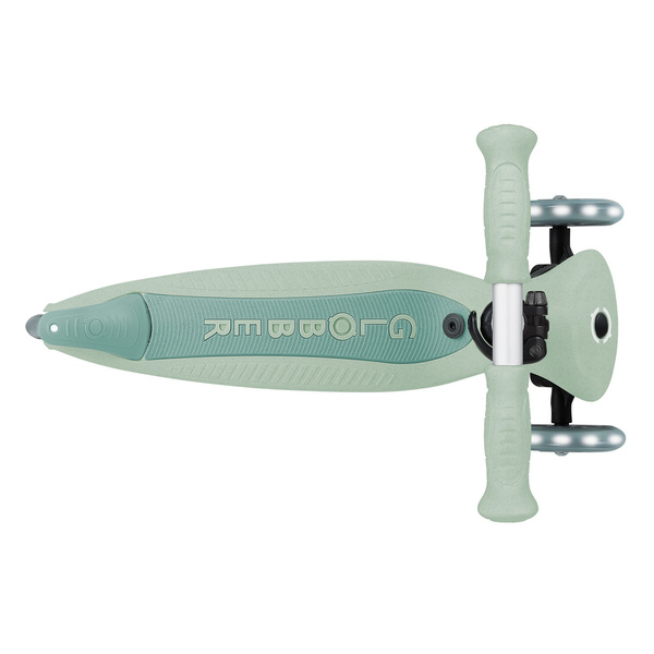 Hulajnoga trójkołowa z siedziskiem Globber GO•UP ACTIVE LIGHTS ECOLOGIC - Pistachio (745-505)