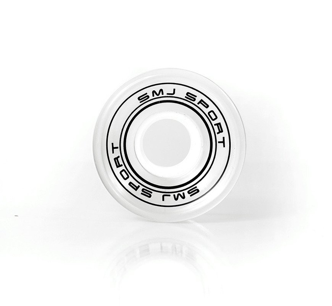 Kółka do fiszki 60 x 45 mm półprzezroczyste białe