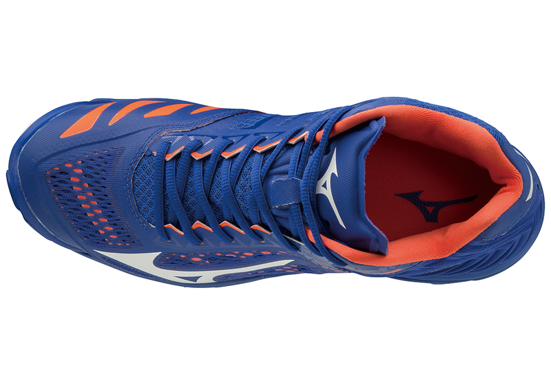 Buty halowe Mizuno Wave Lightning Z5 MID, Reflex blue