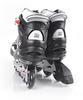 Rolki regulowane Smj Sport 090A czarne ABEC-7