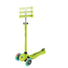 Hulajnoga trójkołowa z siedziskiem jeździk Globber GO•UP SPORTY LIGHTS Lime Green (452-606-4 S)