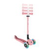Hulajnoga z siedziskiem jeździk Globber GO-UP Active Lights / Pastel Pink 744-210