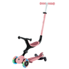 3w1 hulajnoga z siedziskiem jeździk Globber GO-UP Active Lights 360 / Pastel Pink 749-310