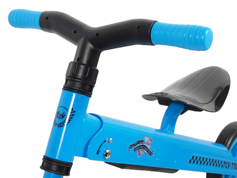 Składany rowerek biegowy TCV-T700 niebieski dzieci 2+