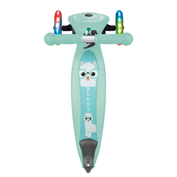 Hulajnoga 3-kołowa Globber Primo Foldable Fantasy Lights 434-206 Mint - Lama