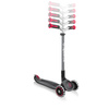 Hulajnoga 3-kołowa Globber Master Lights / Black-Red 662-120-2