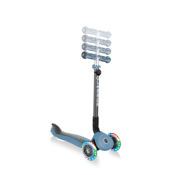 Hulajnoga trójkołowa z siedziskiem jeździk GO•UP DELUXE LIGHTS (646-200)
