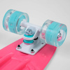 Deskorolka fiszka SMJ sport BS-2206PL Pink LED