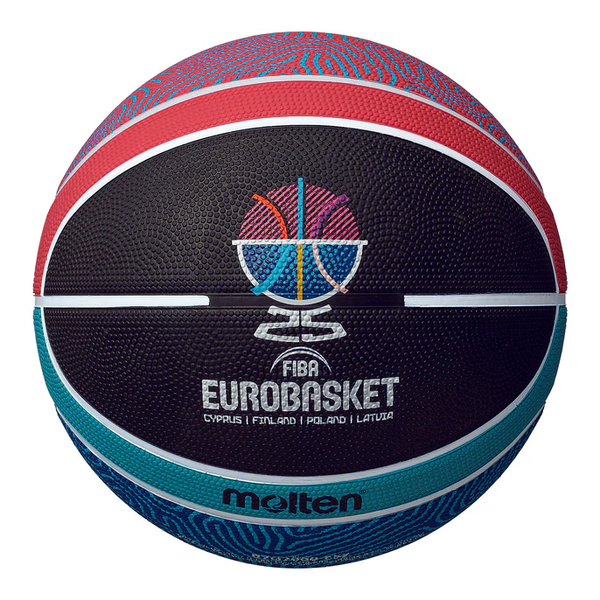 B7G2000-E5Z Piłka do koszykówki Molten EUROBASKET 2025 replika