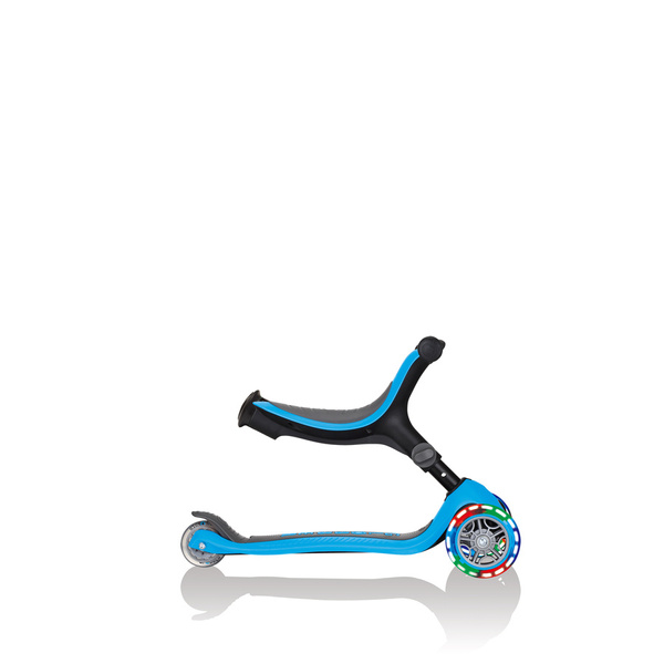 Hulajnoga jeździk rowerek Globber GO-UP Foldable Plus Lights / Sky Blue 643-101