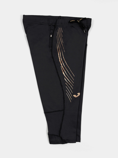 Spodnie legginsy do biegania Joma 100034.100 czarne 3/4