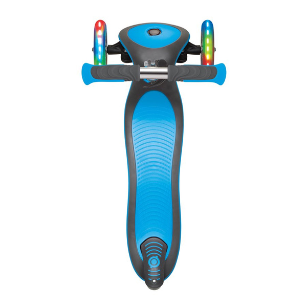 Hulajnoga 3-kołowa Globber Elite Deluxe Lights / Sky Blue 444-401
