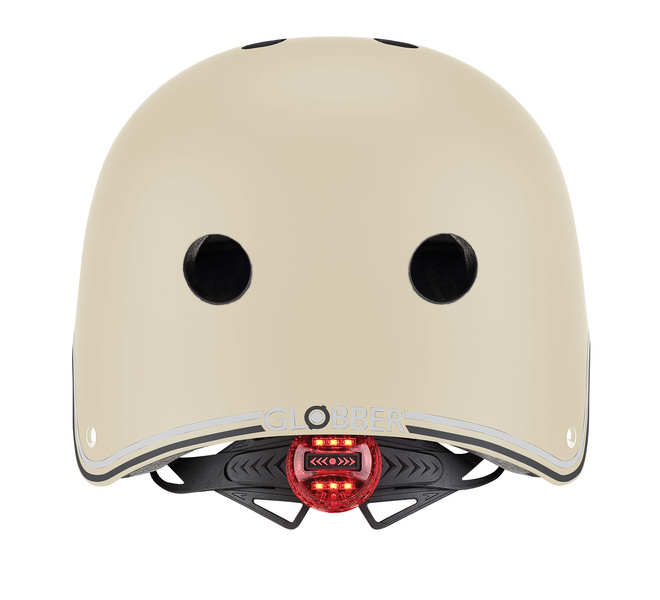 Kask dziecięcy Globber PRIMO LIGHTS Kids / Taupe 505-466-2