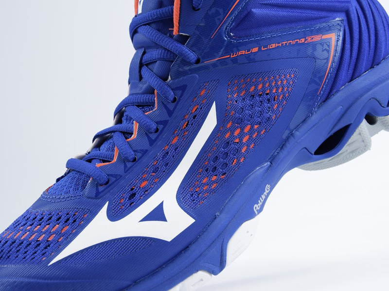 Buty halowe Mizuno Wave Lightning Z5 MID, Reflex blue
