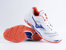 Buty halowe do piłki ręcznej Mizuno Wave Stealth 5, białe