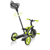 Rowerek 4w1 trójkołowy - biegowy - wózek Globber Explorer Trike / Lime Green 632-106-3