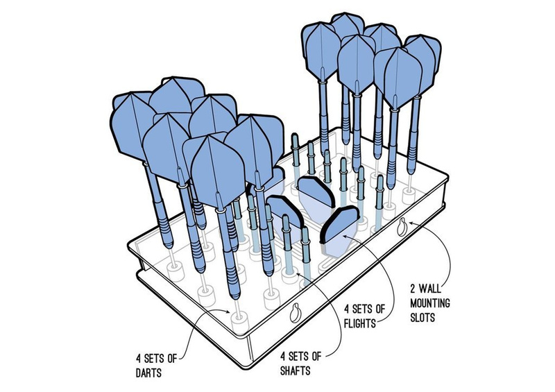Stacja organizer stojak na rzutki Harrows Dart station