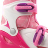 Łyżwy figurowe regulowane CRK41 gwiazdki pink