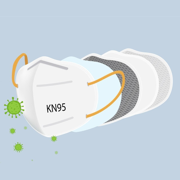 Maseczka maska ochronna KN95 CE FFP2 SN02510 10szt.