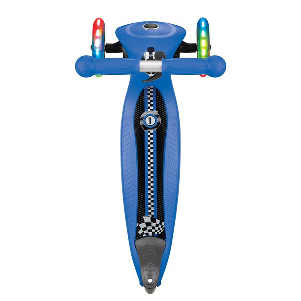 Hulajnoga 3-kołowa Globber Primo Foldable Fantasy Lights 434-100 Navy Blue - Racing