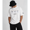 TETRYCY'KOSZULKI' - t-shirt oversize biały