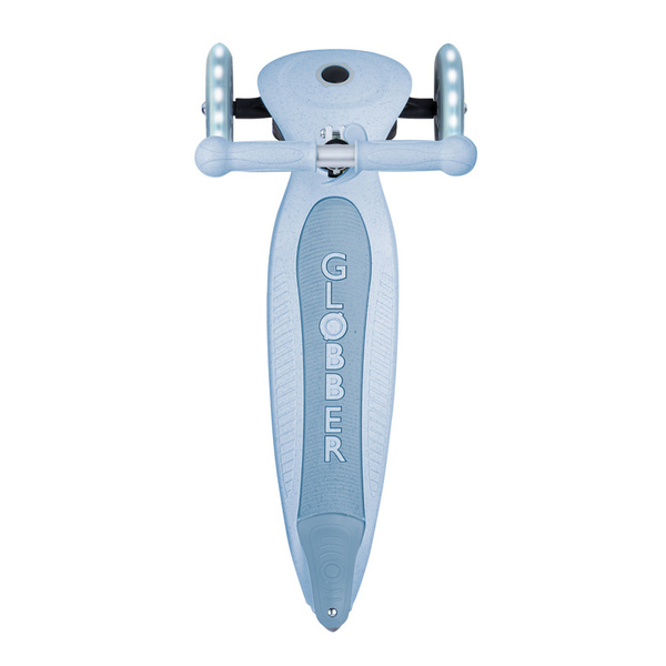 Hulajnoga 3-kołowa Globber Junior Foldable Lights ECOlogic / Blueberry 692-501