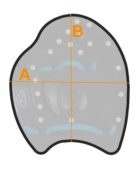 Wiosełka treningowe (płetwy na ręce) HP-10