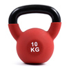 Odważnik ciężar hantel Kettlebell 10kg żeliwny z gumową powłoką